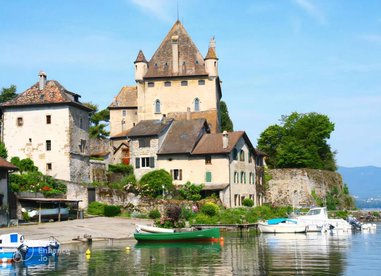 Maison En Duplex I Yvoire I Lac Leman I Medievale Extérieur photo